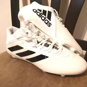 Sz 12.5 Adidas Freak Carbon Football Cleats FX2114 White Black Stripes Rare size Sz 12.5 Adidas Freak Carbon Football Cleats | Mercari main image 4